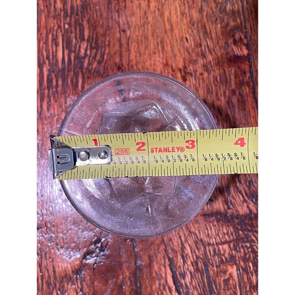 Vintage Pattern Glass Buttermilk Goblet, Sugar Bowl, Set of 3, Various Patterns - Picture 11 of 13